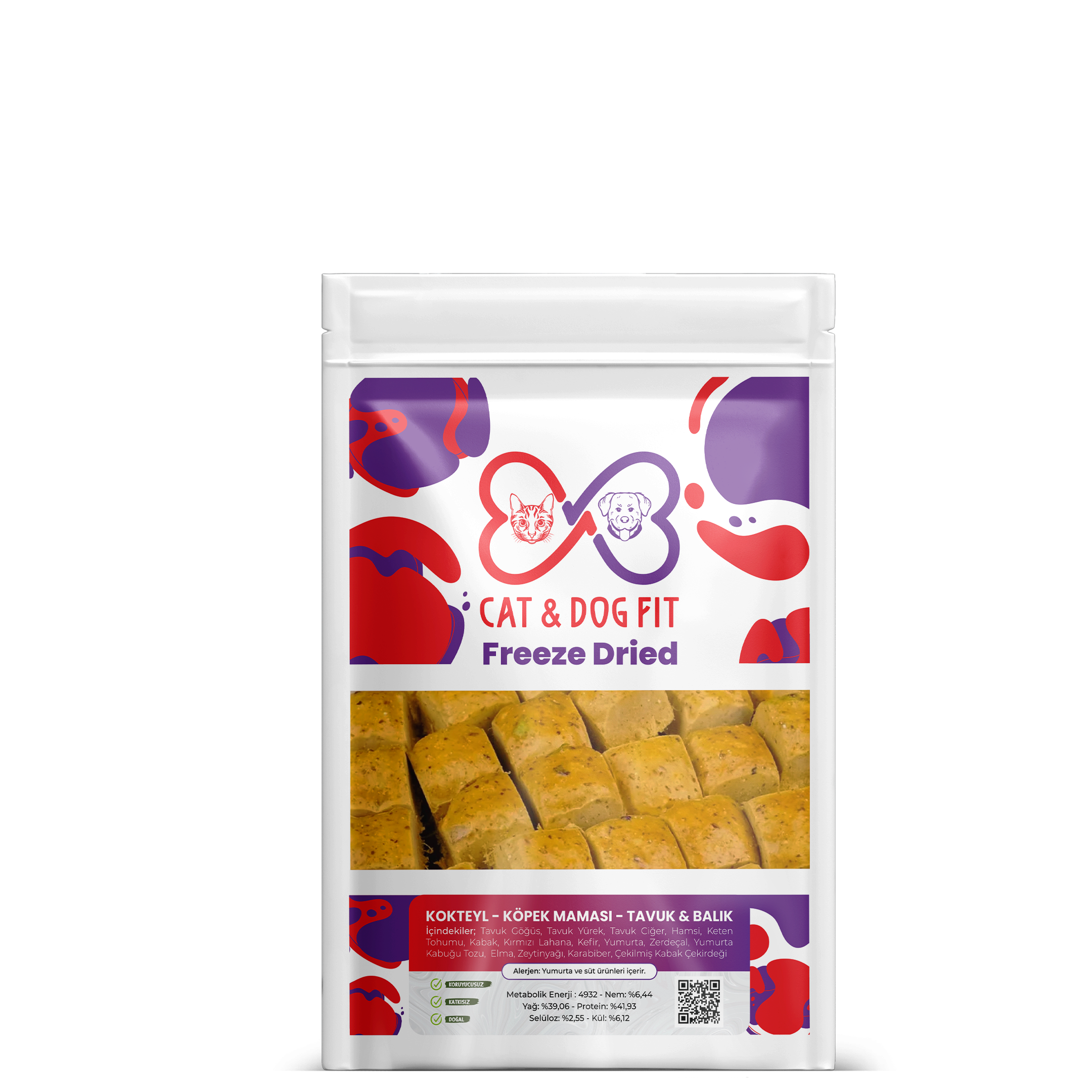 Tavuk Balık Köpek Tam Mama